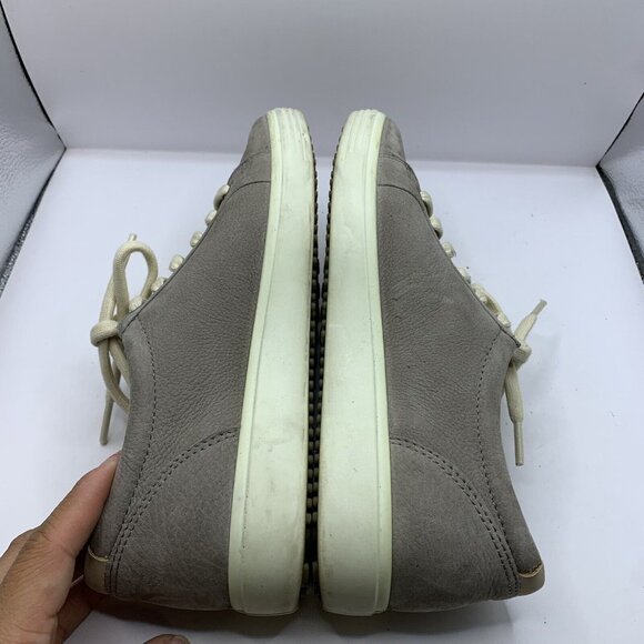 Ecco Soft 7 Warm Grey Casual Sneakers Women’s Size EU 38 US 7 Shoes - Picture 6 of 9